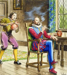 Sir Walter Raleigh (1554-1618) da 
